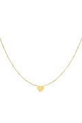 Gouden Minimalistische Ketting Hart