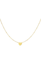 Gouden Minimalistische Ketting Hart