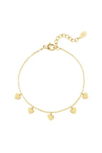 Gouden Armband met Hartjes