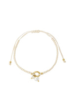 Gevlochten Armband met Parel