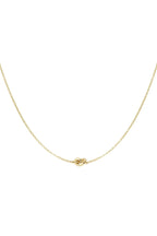 Simpele Ketting met Geknoopte Bedel