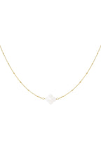 Ketting met Zeeschelp Klaver