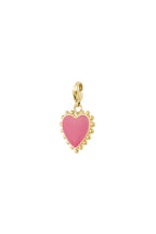 Roze Hartvormige DIY Bedel